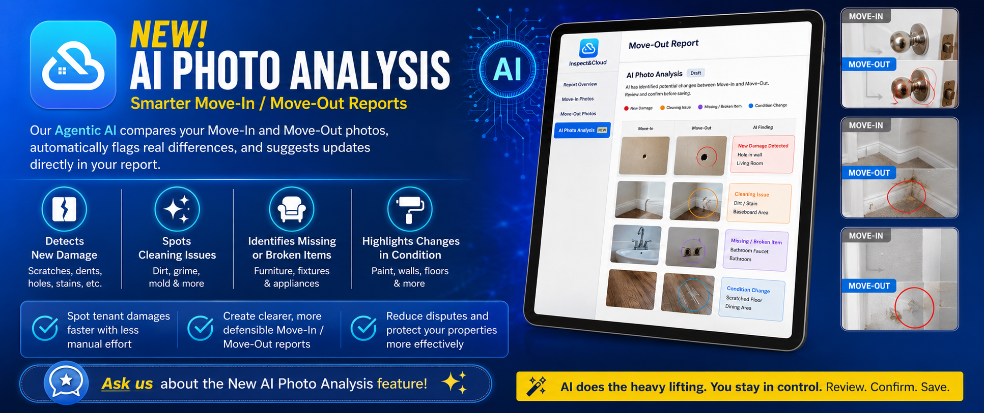 AI Photo Analysis feature banner