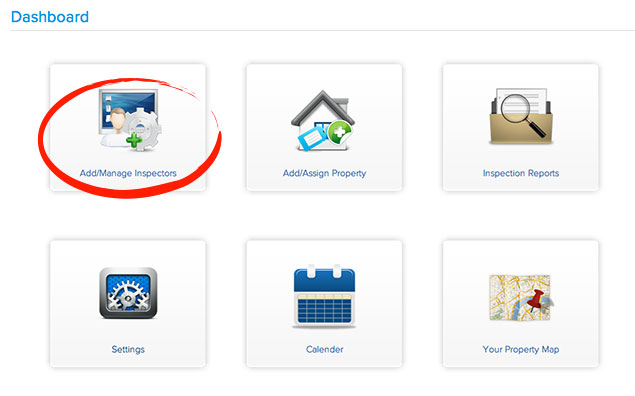 Add Manage Inspectors