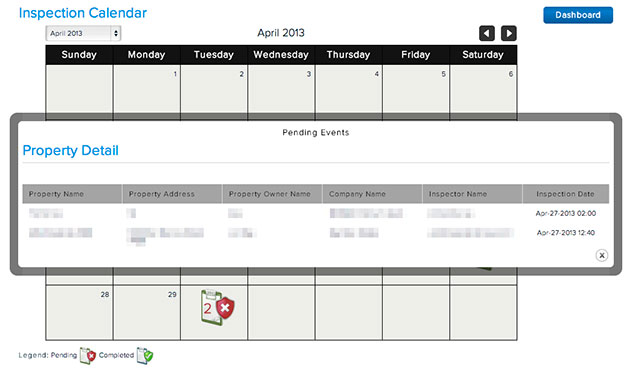 Broker Calendar Overview